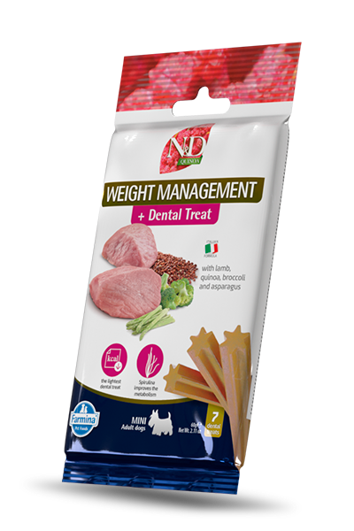ND quinoa weight menagement lamb mini dog 60g